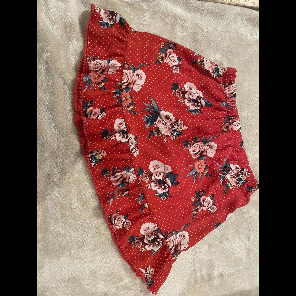 Everly Red Skirt